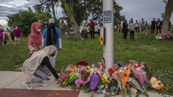 Duka untuk 4 Anggota Keluarga Muslim yang Tewas Diserang di Kanada