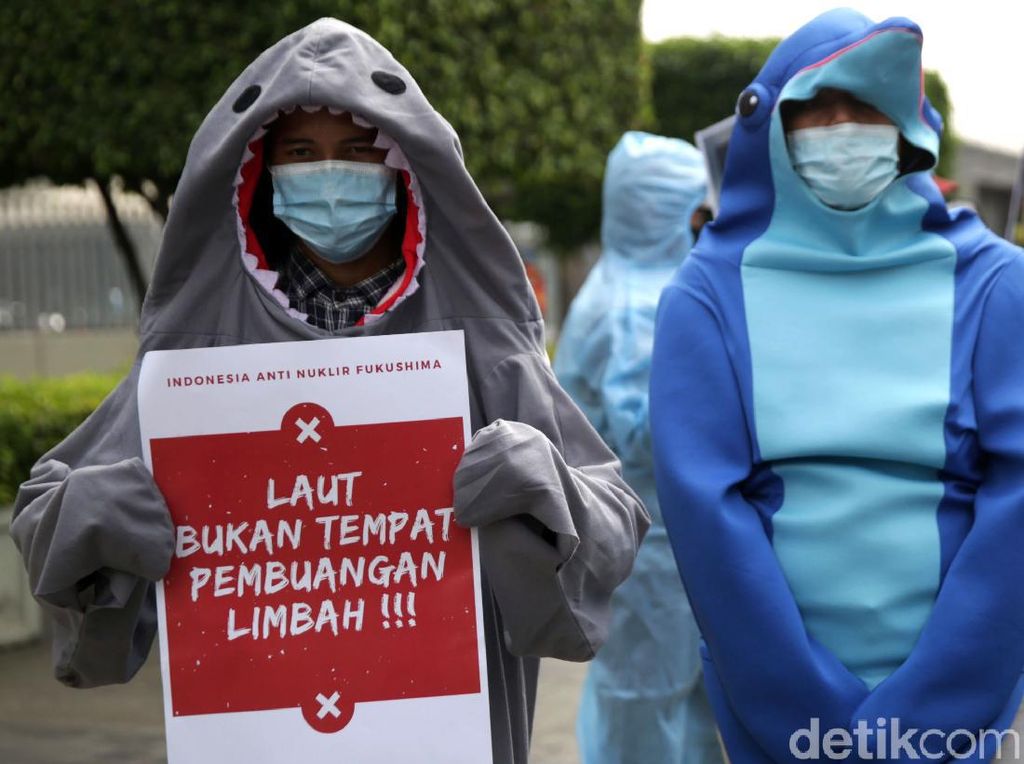 Hiu hingga Lumba-lumba Geruduk Kedubes Jepang, Ada Apa? Hiu hingga Lumba-lumba Geruduk Kedubes Jepang, Ada Apa?