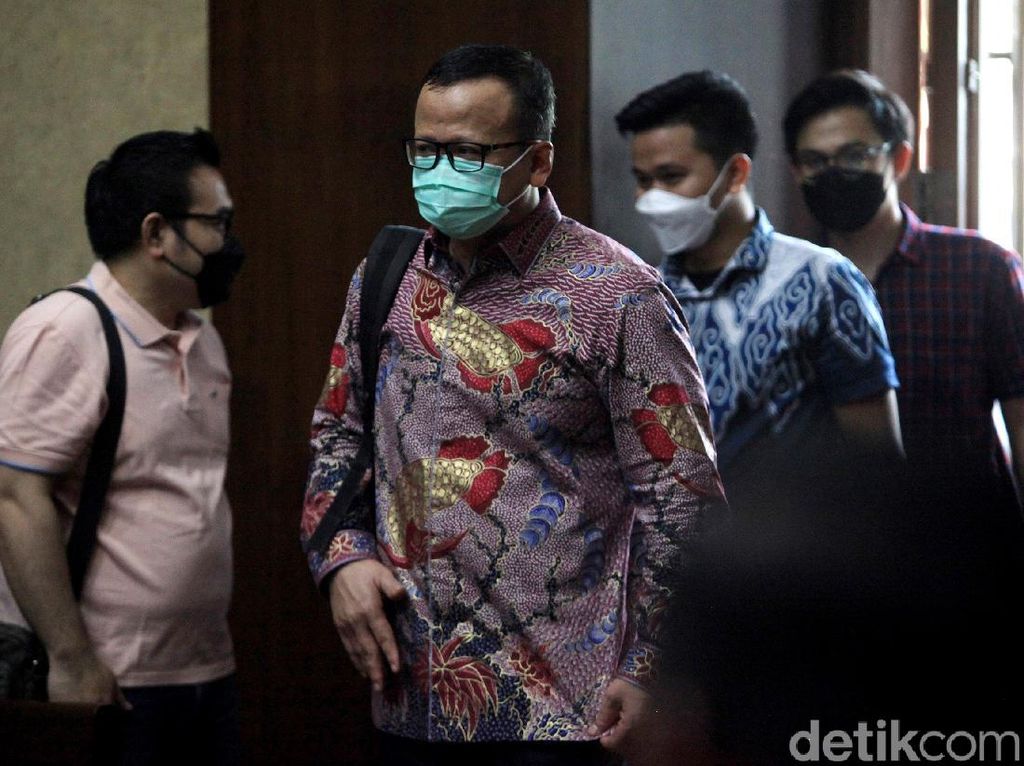 Edhy Prabowo Jalani Sidang Tuntutan Kasus Ekspor Benur Hari Ini