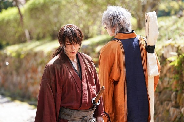 Kenshin dan Enishi/instagram.com/ruroken_movie Kenshin dan Enishi