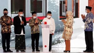 Momen Wapres Maruf Amin Resmikan BLK Komunitas di Tasikmalaya