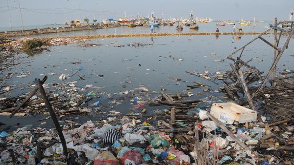 Hari Laut Sedunia, Pantai di Pamekasan Penuh Sampah