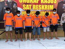 Dua Preman Buron Pengeroyok Anggota TNI AL di Terminal Bungurasih Ditangkap