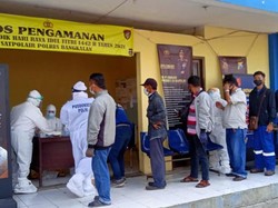 4 Penumpang Kapal di Pelabuhan Kamal-Bangkalan Positif Swab Antigen