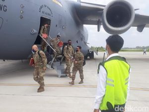 Ini Jeroan Pesawat C-17 Globemaster III yang Mendarat di Riau