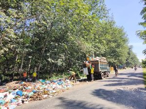 Tumpukan Sampah Mengular di Asahan Tiap Sore Diangkut, Pagi Numpuk Lagi