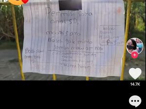 Sopan Sekali! Bocah SD di Sleman Minta Jambu Tetangga Lewat Surat Sopan Sekali! Bocah SD di Sleman Minta Jambu Tetangga Lewat Surat