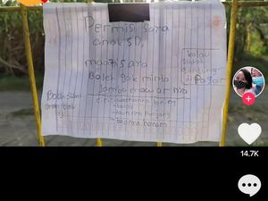 Bikin Trenyuh! Bocah SD Tulis Sepucuk Surat untuk Minta Jambu