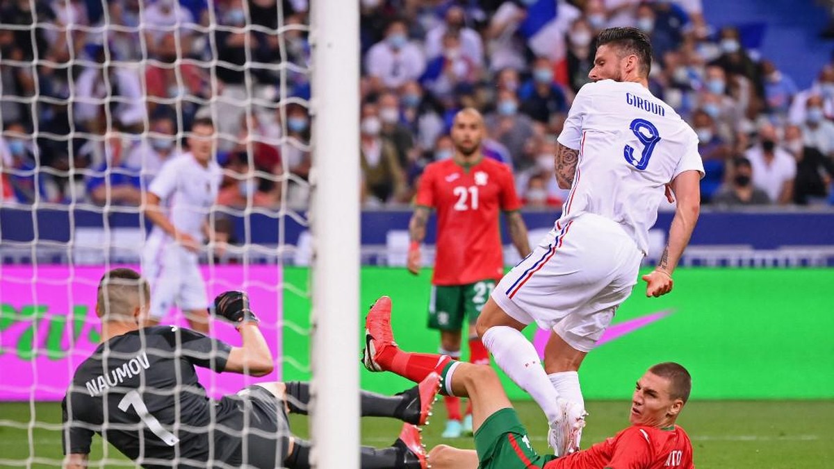 Prancis menang 3-0 atas Bulgaria (Foto: AFP/FRANCK FIFE)