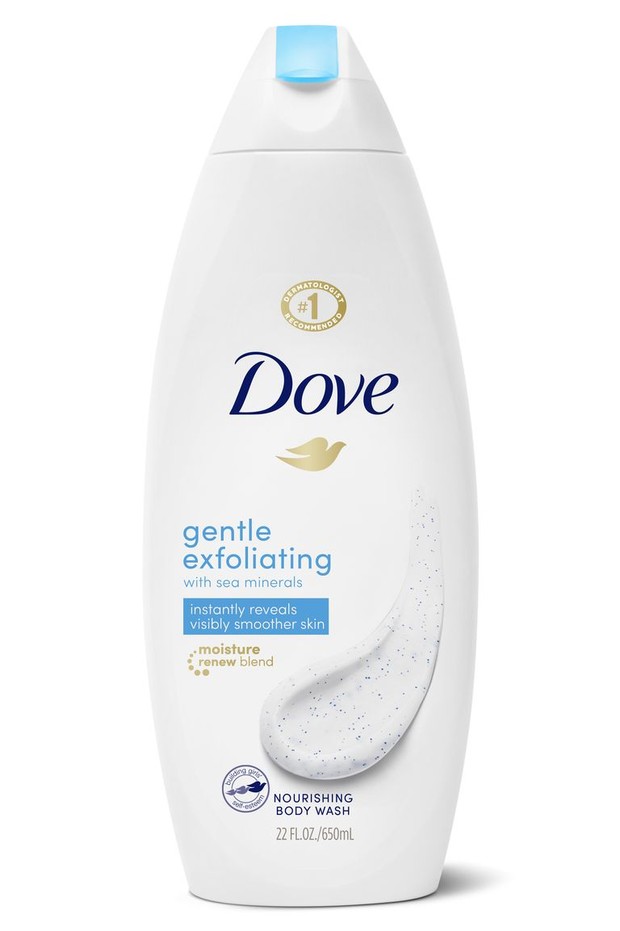 Dove Gentle Exfoliating.