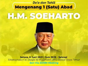 Golkar Jawa Timur Kenang Soeharto: Mikul Dhuwur Mendhem Jeru
