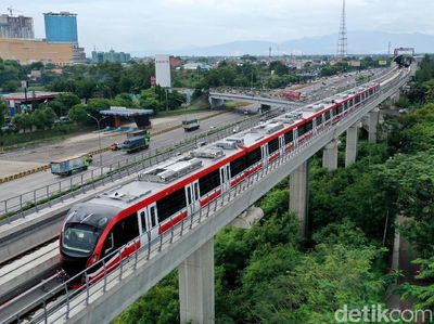 Mantap! LRT Jabodebek Siap Beroperasi Tahun Depan