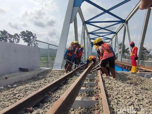 1.937 Km Jalur Kereta Api Dibangun Sejak 2006, Ini Rinciannya