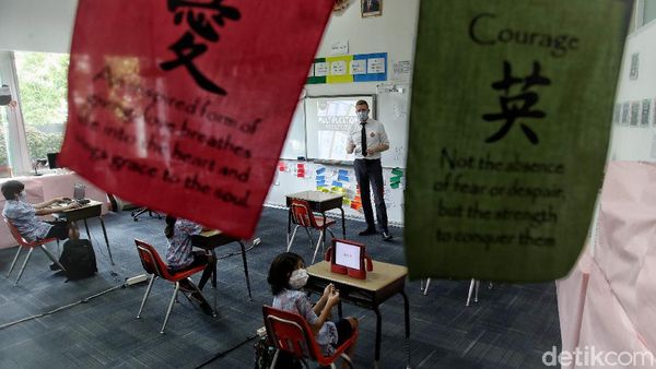Seperti Ini Prokes Tatap Muka di Sekolah Internasional