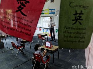 Seperti Ini Prokes Tatap Muka di Sekolah Internasional Seperti Ini Prokes Tatap Muka di Sekolah Internasional