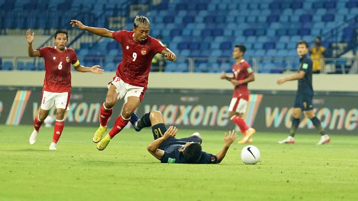 Timnas Indonesia dinilai sudah membaik, tapi masih buruk di sisi stamina. (Foto: Antara Foto/Humas PSSI/handout/APP)