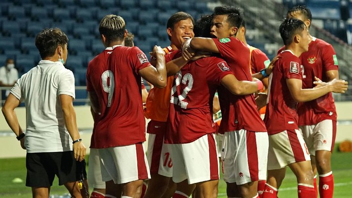 Timnas Indonesia bertanding di Grup G Kualifikasi Piala Dunia 2022 zona Asia di Dubai, Uni Emirat Arab.