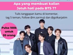 Golkar Jatim Gelar Giveaway Berhadiah Pulsa buat ARMY