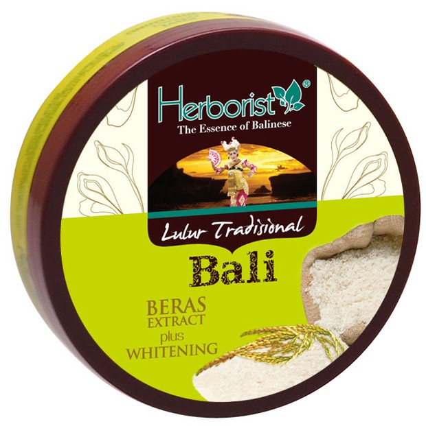 Herborist Lulur Tradisional Bali Extra Scrub Bengkoang/gogobli.com Herborist Lulur Tradisional Bali Extra Scrub Bengkoang yang membantu mencerahkan kulit/gogobli.com