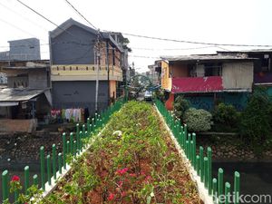 Taman Jembatan Kota Paris di Johar Baru Sudah Rampung Dikerjakan