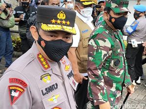 Pesan Panglima TNI dan Harapan Kapolri dalam Vaksinasi COVID-19 di Kediri
