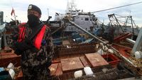 KKP Kembali Tangkap Belasan Kapal Pencuri Ikan
