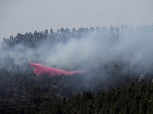 Penampakan Kebakaran Hutan di California, Dipicu Gelombang Panas
