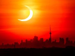 Penampakan Gerhana Matahari Cincin di Berbagai Negara