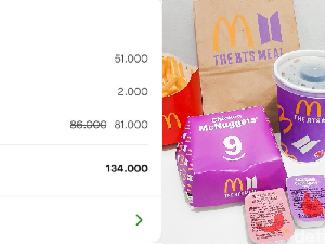 Demi Dapat BTS Meal, ARMY Ini Rela Bayar Ongkir Lebih Mahal dari Harga Makanannya