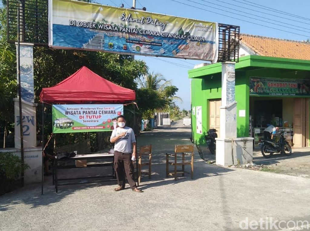 14 Pedagang Positif COVID-19, Pantai Cemara Cianjur Ditutup Sementara 14 Pedagang Positif COVID-19, Pantai Cemara Cianjur Ditutup Sementara