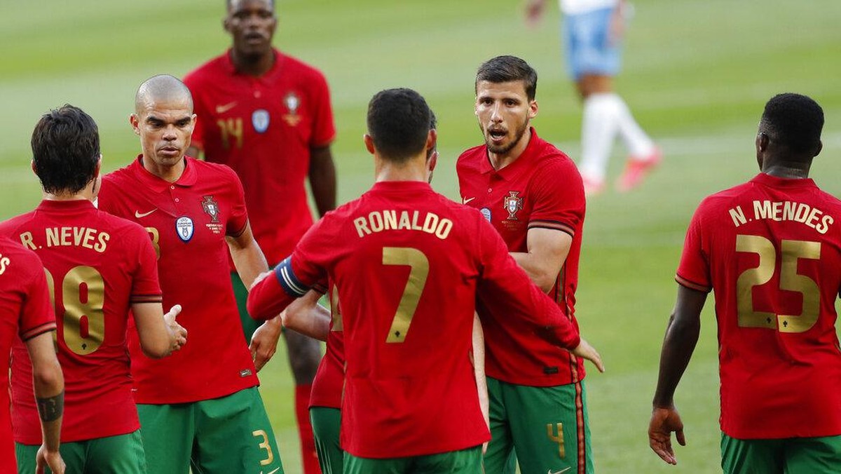 Portugal sikat Israel 4-0 di laga uji coba terakhir jelang Euro 2020 (AP/Armando Franca)