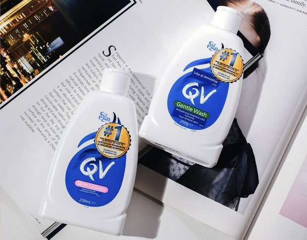 QV wash/sumber: instagram.com/qvskincareid qv