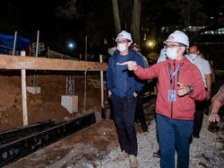 Sandiaga Tinjau Pembangunan Hotel Kapsul di Toba, Target Selesai Juni