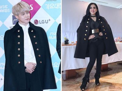 8 Gaya Artis Indonesia Kembar dengan Artis Korea, Nagita Hingga Syahrini