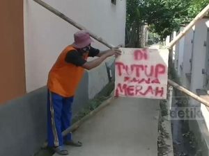 Kasus Corona Tinggi, Satu Dusun di Subang Di-lockdown