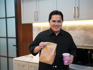 Ikut Berburu BTS Meal, Erick Thohir: Alhamdulillah Dapat