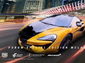 PUBG Mobile Boyong Supercar McLaren ke Jalanan Jakarta