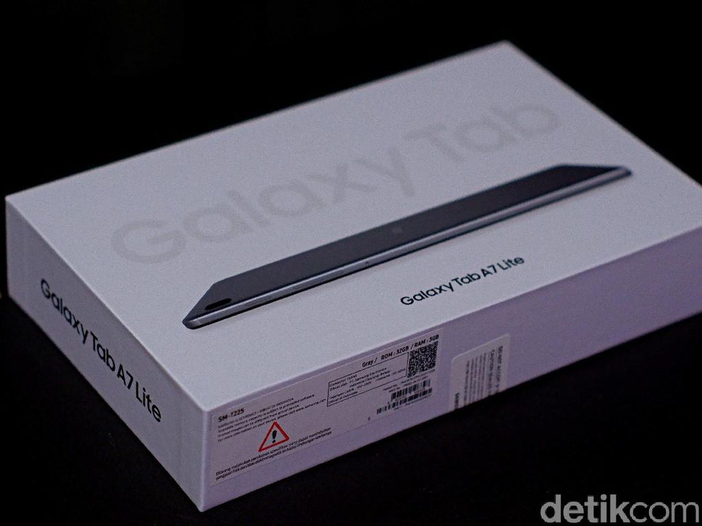 Unboxing Samsung Galaxy Tab A7 Lite, Tablet Rp 2 Jutaan untuk Pelajar