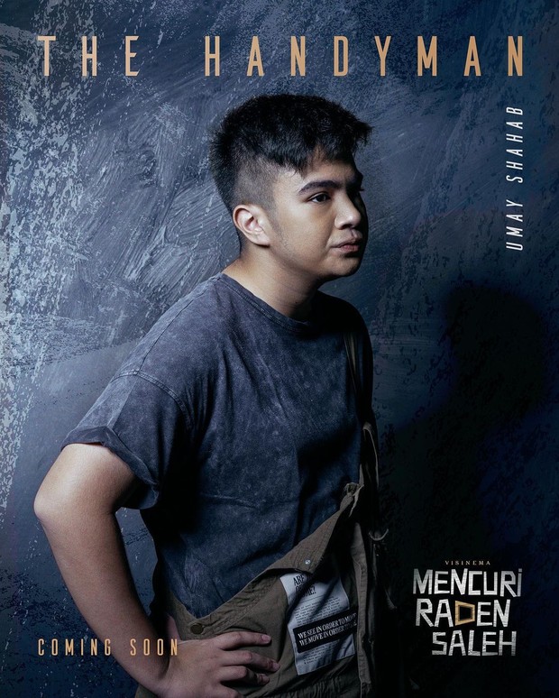 Umay Shahab sebagai The Handyman / sumber : instagram.com/visinemaid Umay Shahab sebagai The Handyman / sumber : instagram.com/visinemaid