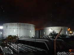 Polisi Ikut Selidiki Terbakarnya Tangki Pertamina Cilacap