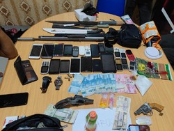 Gerebek Kampung Narkoba di Sumsel, Polisi Sita Alat Judi-Senpi Rakitan