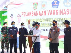 Gubernur Kalteng Maraton Tinjau Vaksinasi COVID-19 di 3 Kabupaten