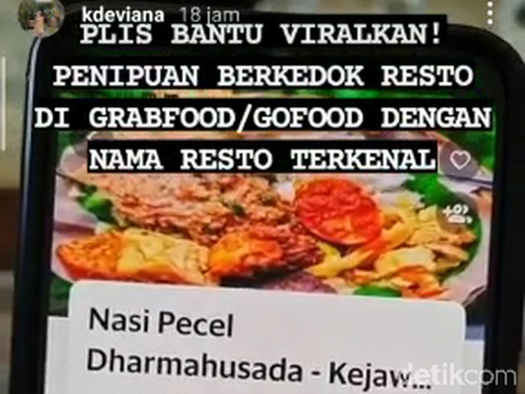 Aksi Restoran Bodong di Surabaya Tipu-tipu Pelanggan Lewat Ojol
