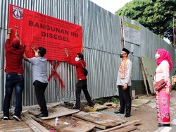 Rumah Mewah di Menteng yang Disegel Pernah Ditindak Pemprov Februari Lalu