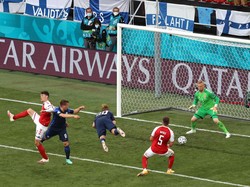 Hasil Euro 2020: Finlandia Tumbangkan Denmark 1-0