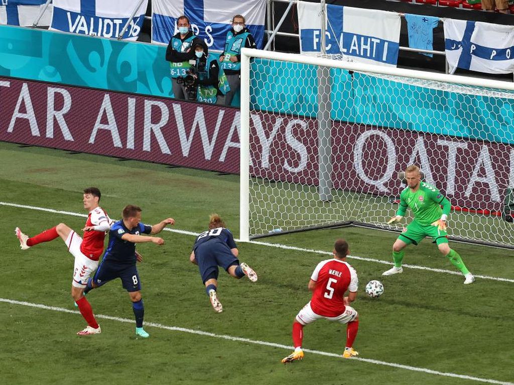 Hasil Euro 2020: Finlandia Tumbangkan Denmark 1-0 Hasil Euro 2020: Finlandia Tumbangkan Denmark 1-0