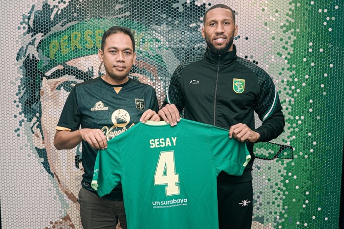 Alie Sesay, pemain asing paling anyar Persebaya.