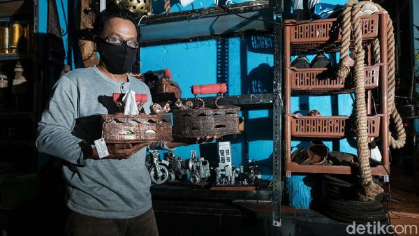 Bukan Kaleng-kaleng, Karya dari Barang Bekas Ini Bernilai Tinggi Lho