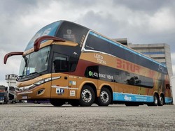 Mengenal Bus Quad Axle: Punya 4 Poros Roda, Apa Kelebihannya?