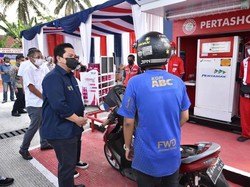 Erick Thohir Sambangi Pertashop yang Jual 500 Liter Pertamax/Hari